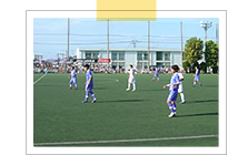 富山第一高校サッカー部　練習風景